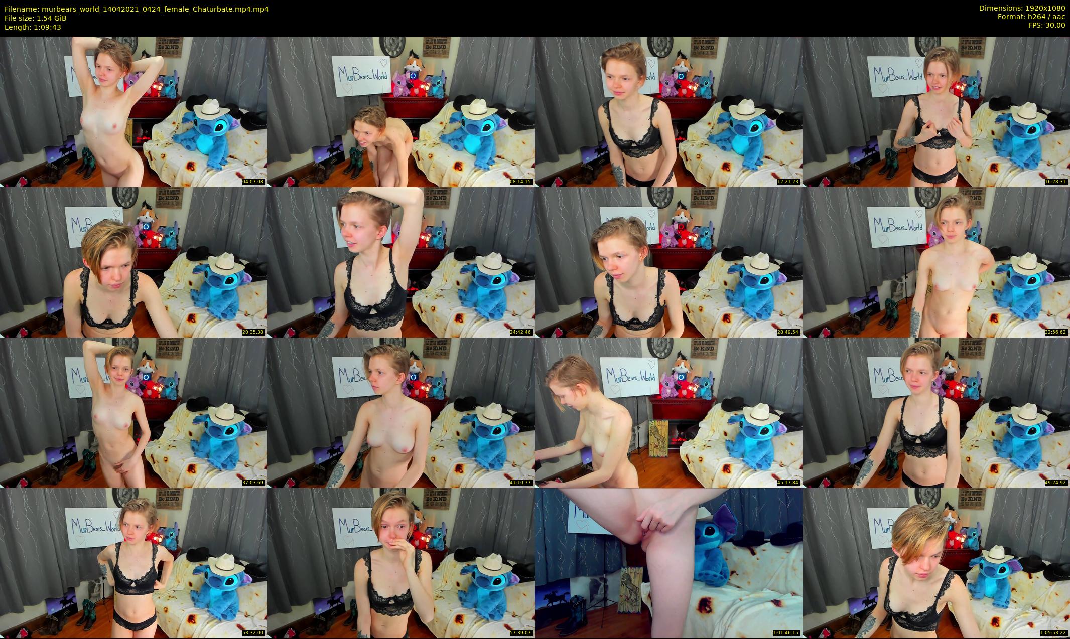 murbears_world — 70 minute Chaturbate female cam show recording, 1080p, Apr 14, 2021