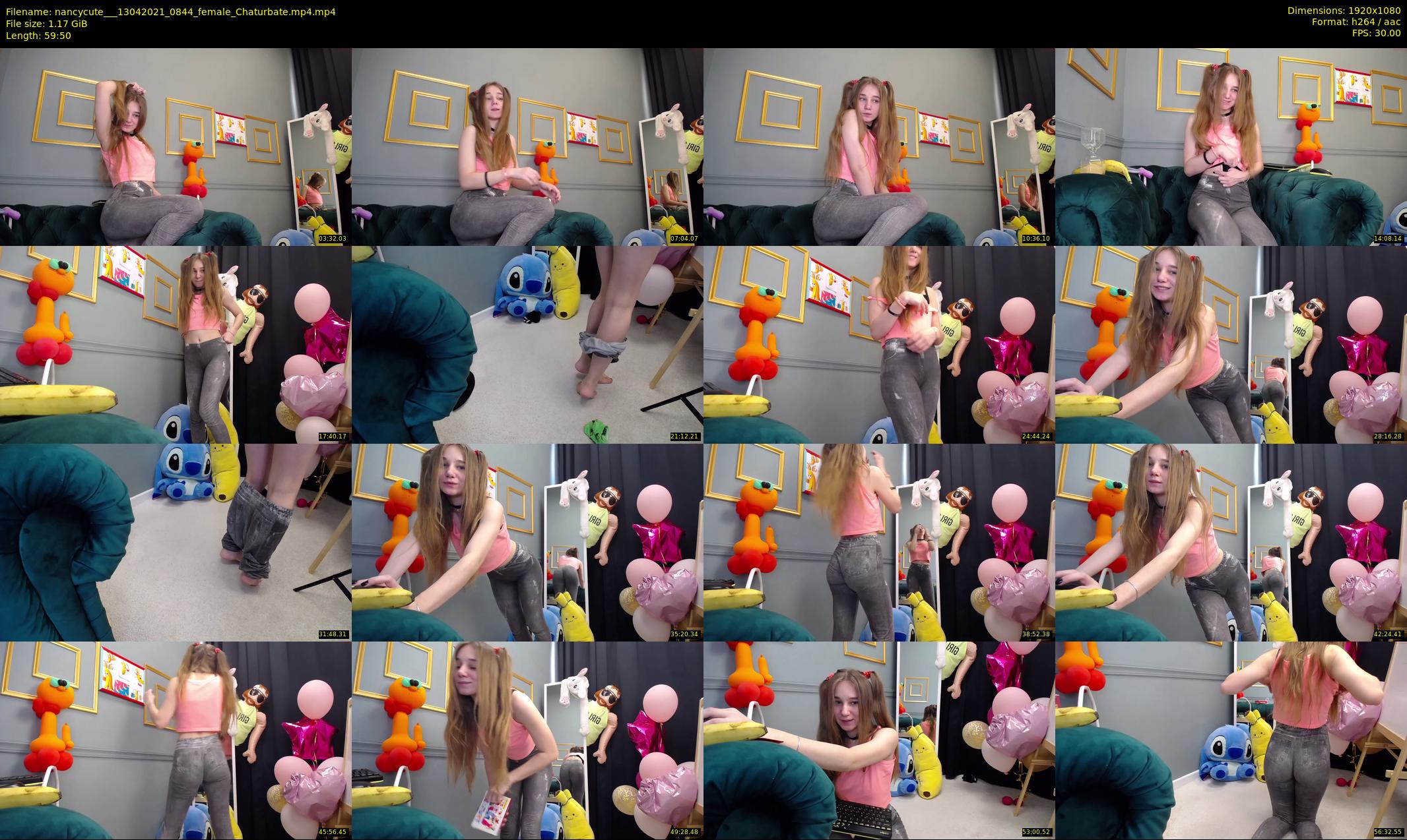 nancycute__ — 60 minute Chaturbate female cam show recording, 1080p, Apr 13, 2021