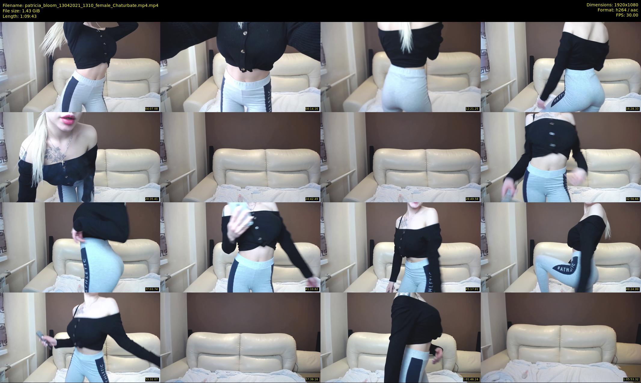 patricia_bloom — 70 minute Chaturbate female cam show recording, 1080p, Apr 13, 2021