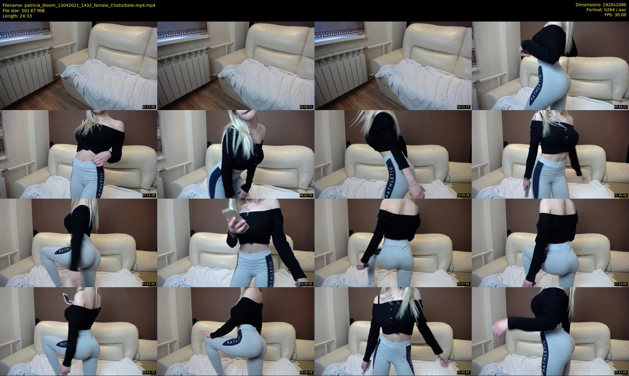 patricia_bloom — 25 minute Chaturbate female cam show recording, 1080p, Apr 13, 2021