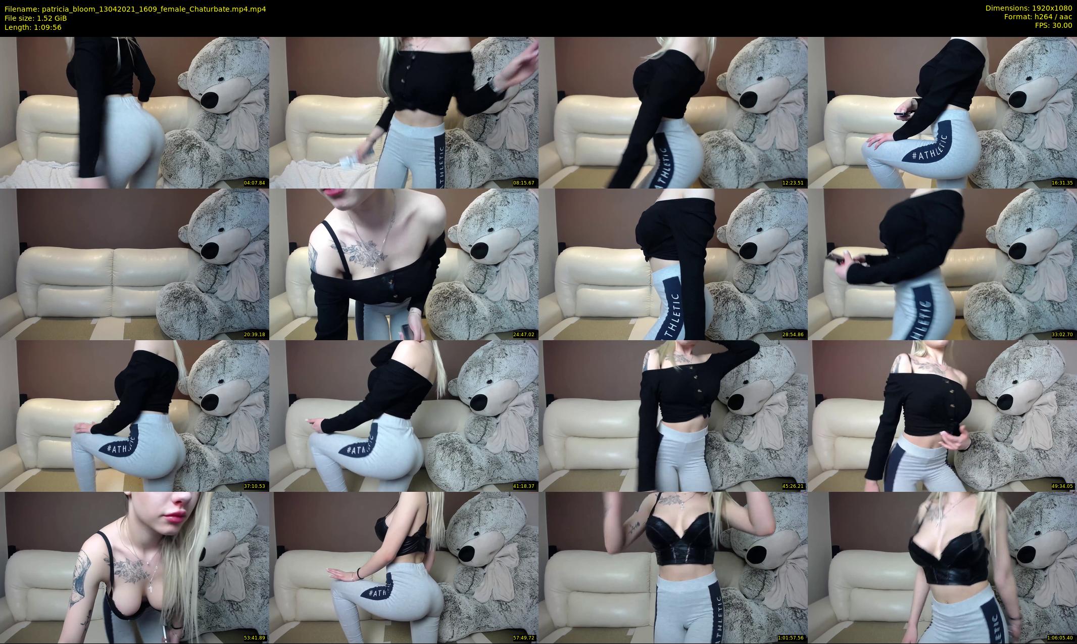 patricia_bloom — 70 minute Chaturbate female cam show recording, 1080p, Apr 13, 2021