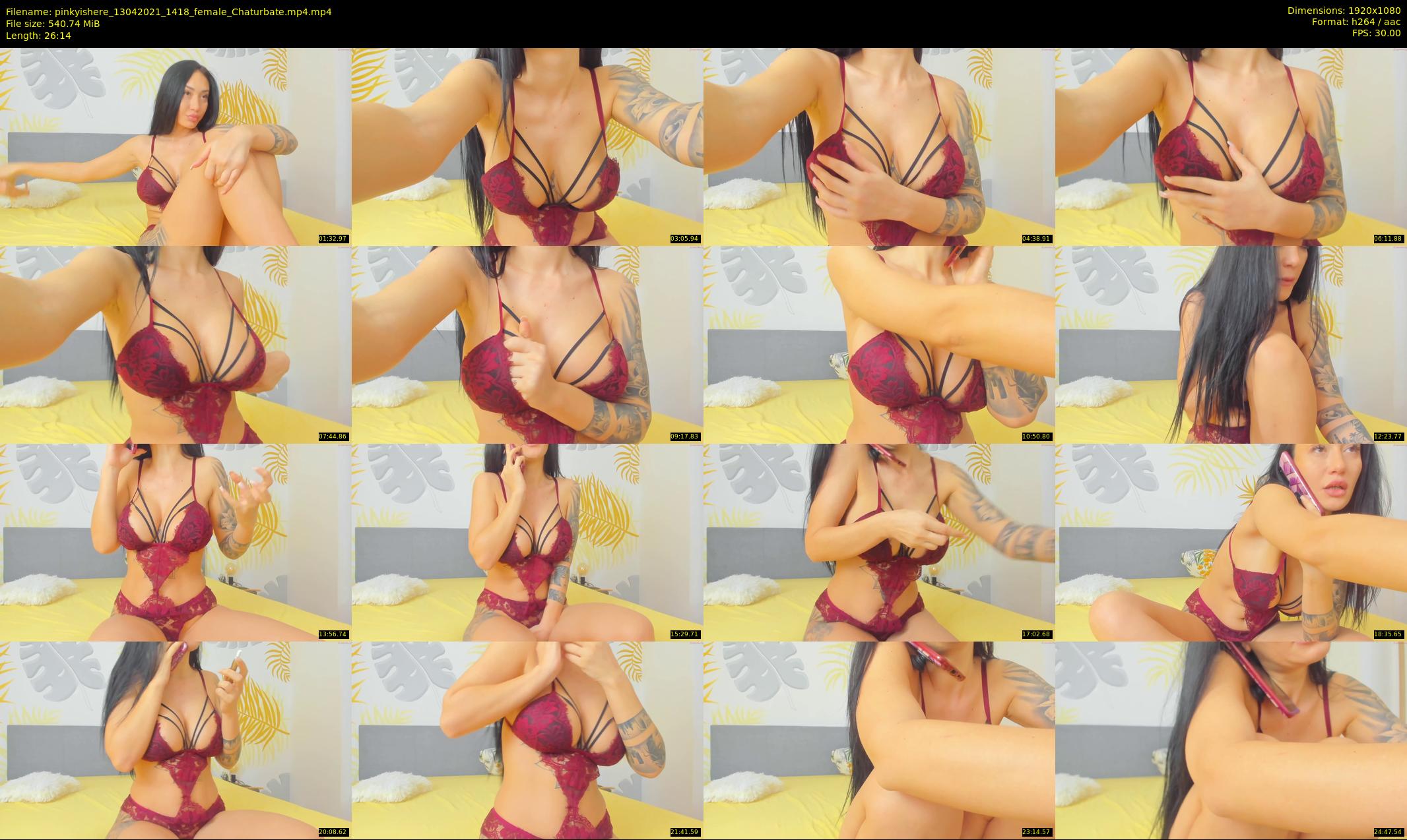 pinkyishere — 27 minute Chaturbate female cam show recording, 1080p, Apr 13, 2021