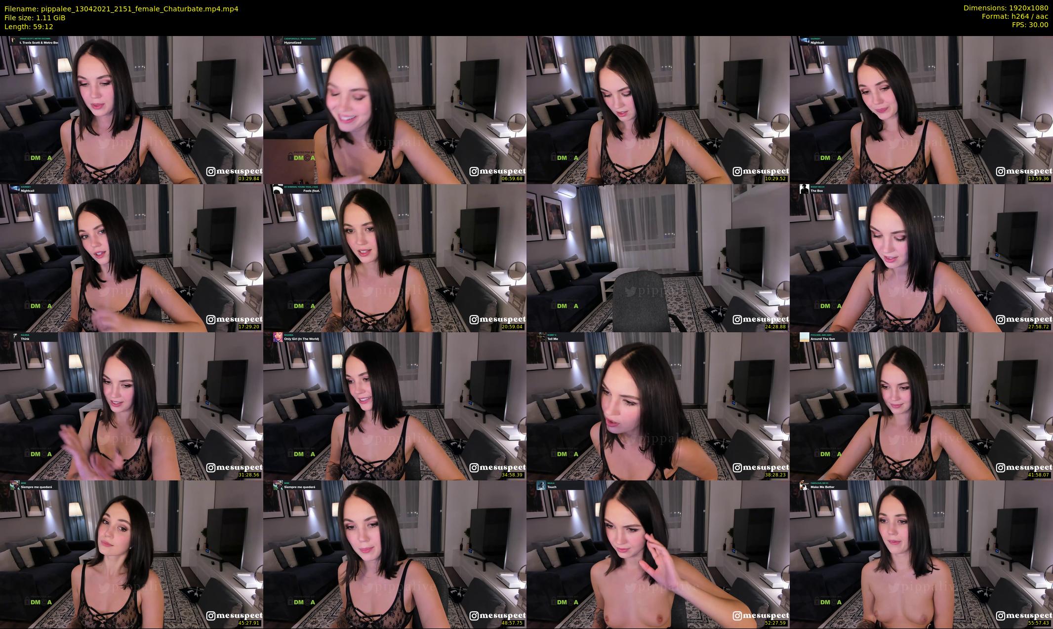 pippalee — 60 minute Chaturbate female cam show recording, 1080p, Apr 13, 2021