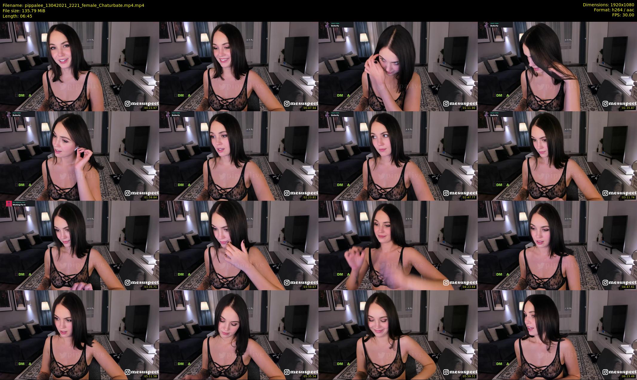 pippalee — 7 minute Chaturbate female cam show recording, 1080p, Apr 13, 2021