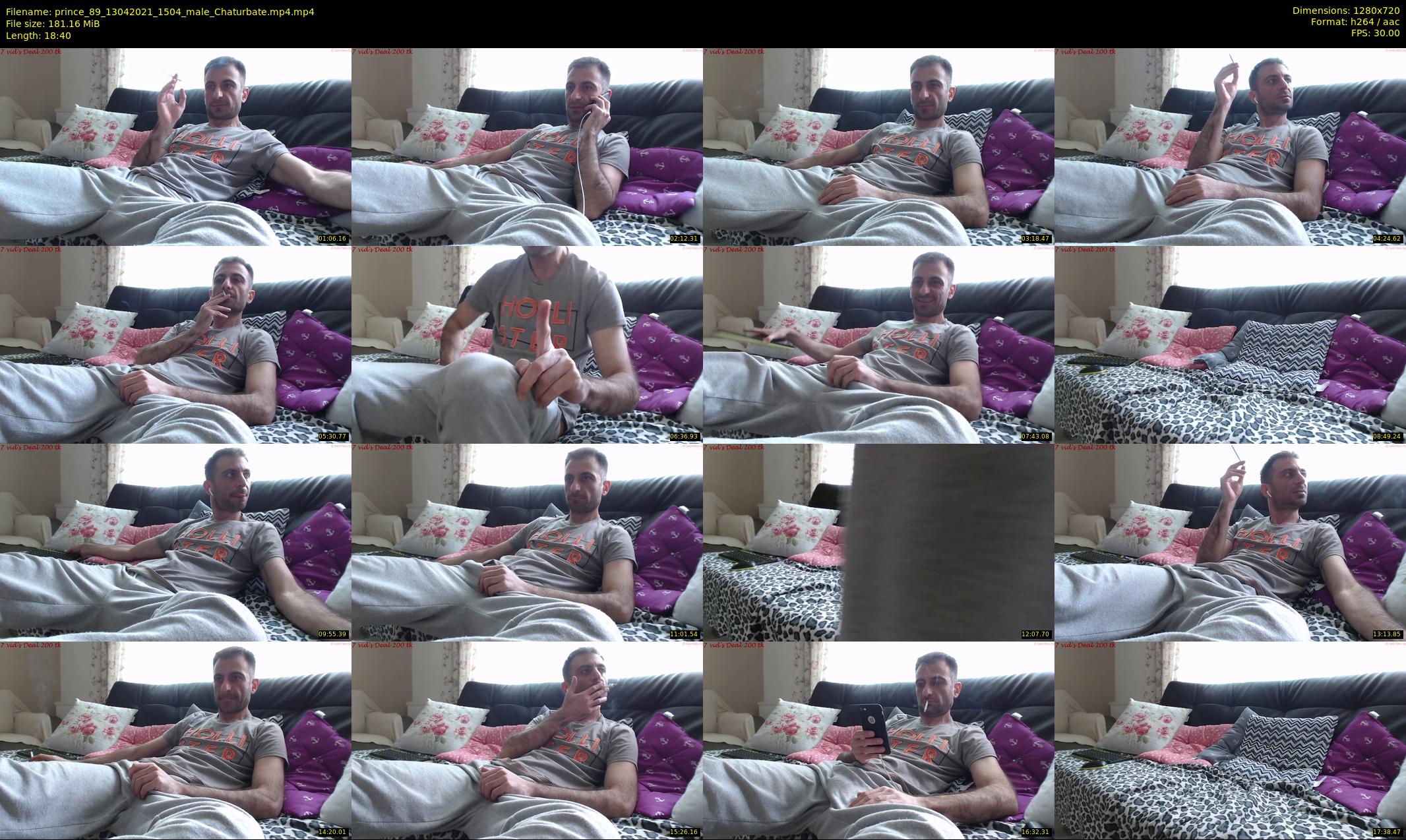prince_89 — 19 minute Chaturbate male cam show recording, 720p, Apr 13, 2021