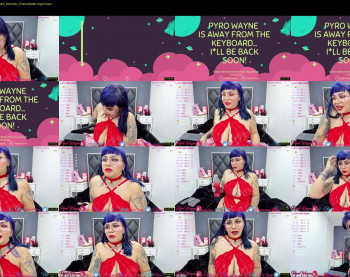 pyrowayne — 59 minute Chaturbate female cam show recording, 720p, Apr 14, 2021