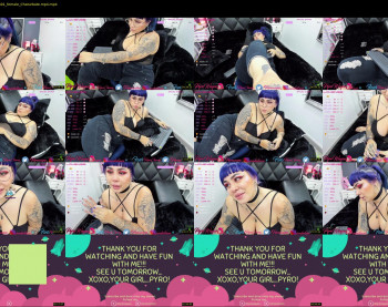 pyrowayne — 40 minute Chaturbate female cam show recording, 720p, Apr 14, 2021