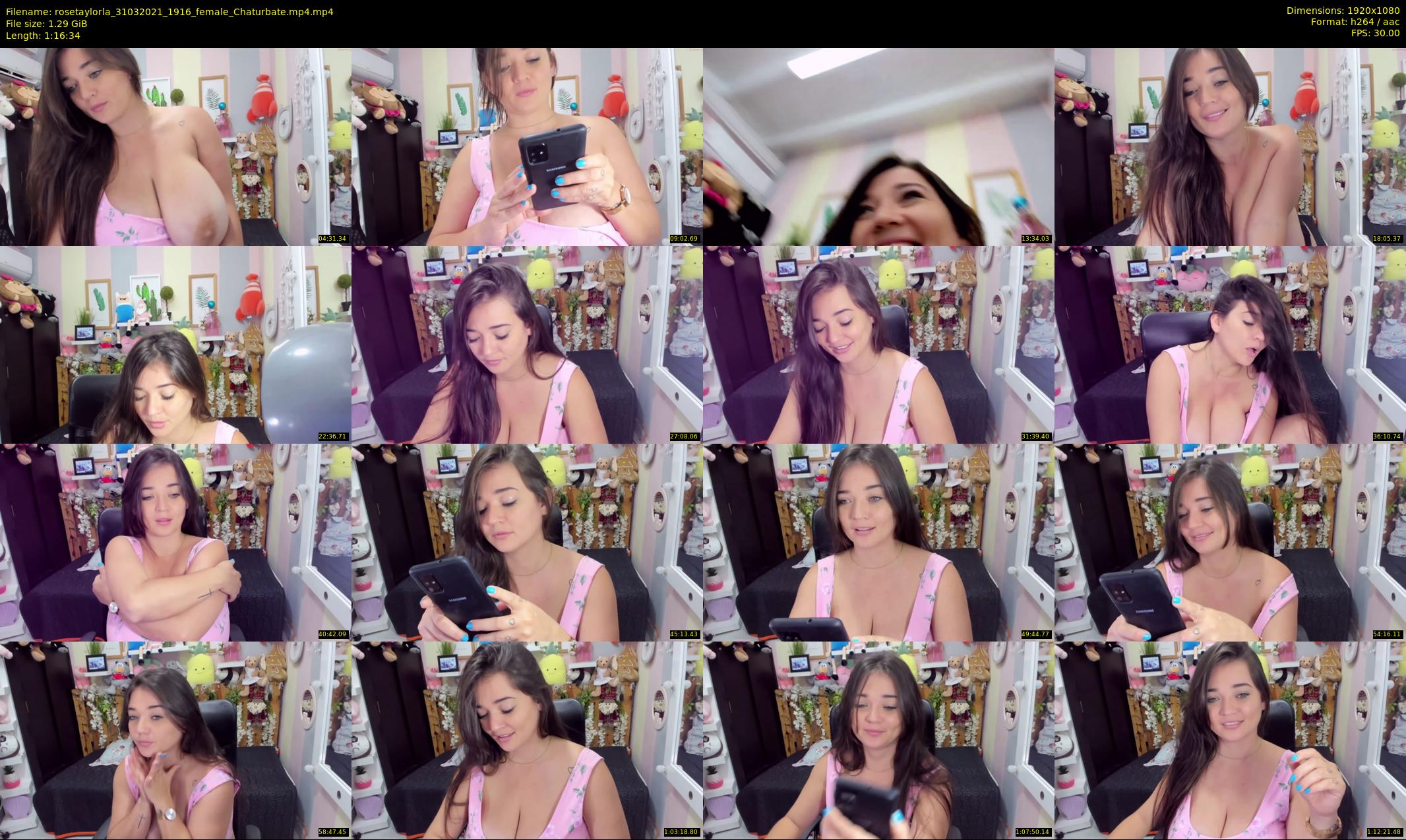 rosetaylorla — 77 minute Chaturbate female cam show recording, 1080p, Mar 31, 2021