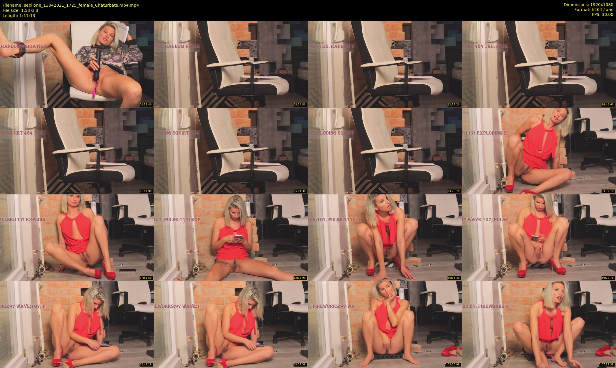 sebilone — 72 minute Chaturbate couple cam show recording, 1080p, Apr 13, 2021