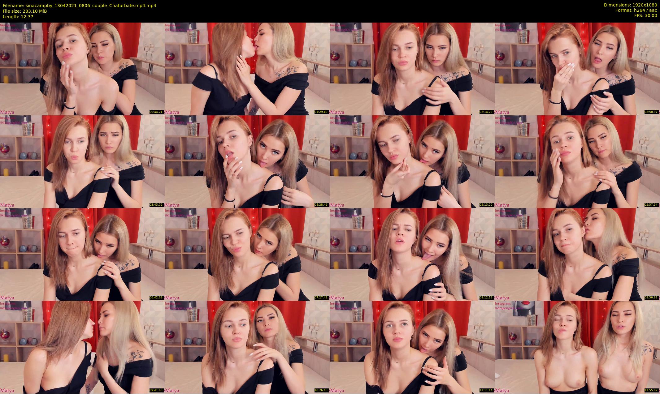 sinacampby — 13 minute Chaturbate couple cam show recording, 1080p, Apr 13, 2021