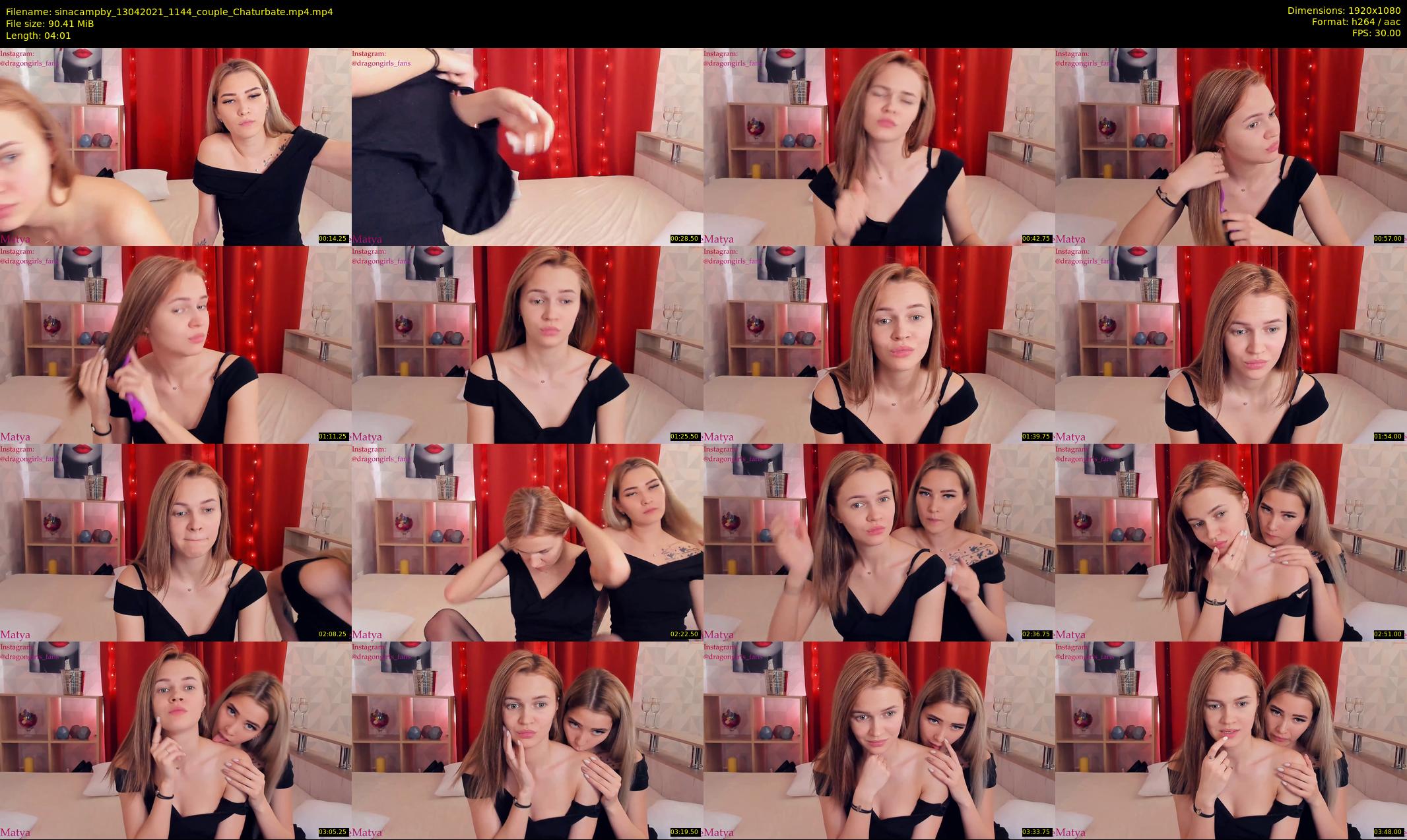 sinacampby — 5 minute Chaturbate couple cam show recording, 1080p, Apr 13, 2021