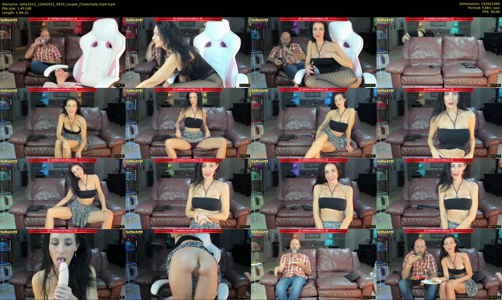 sofia3211 — 70 minute Chaturbate couple cam show recording, 1080p, Apr 13, 2021