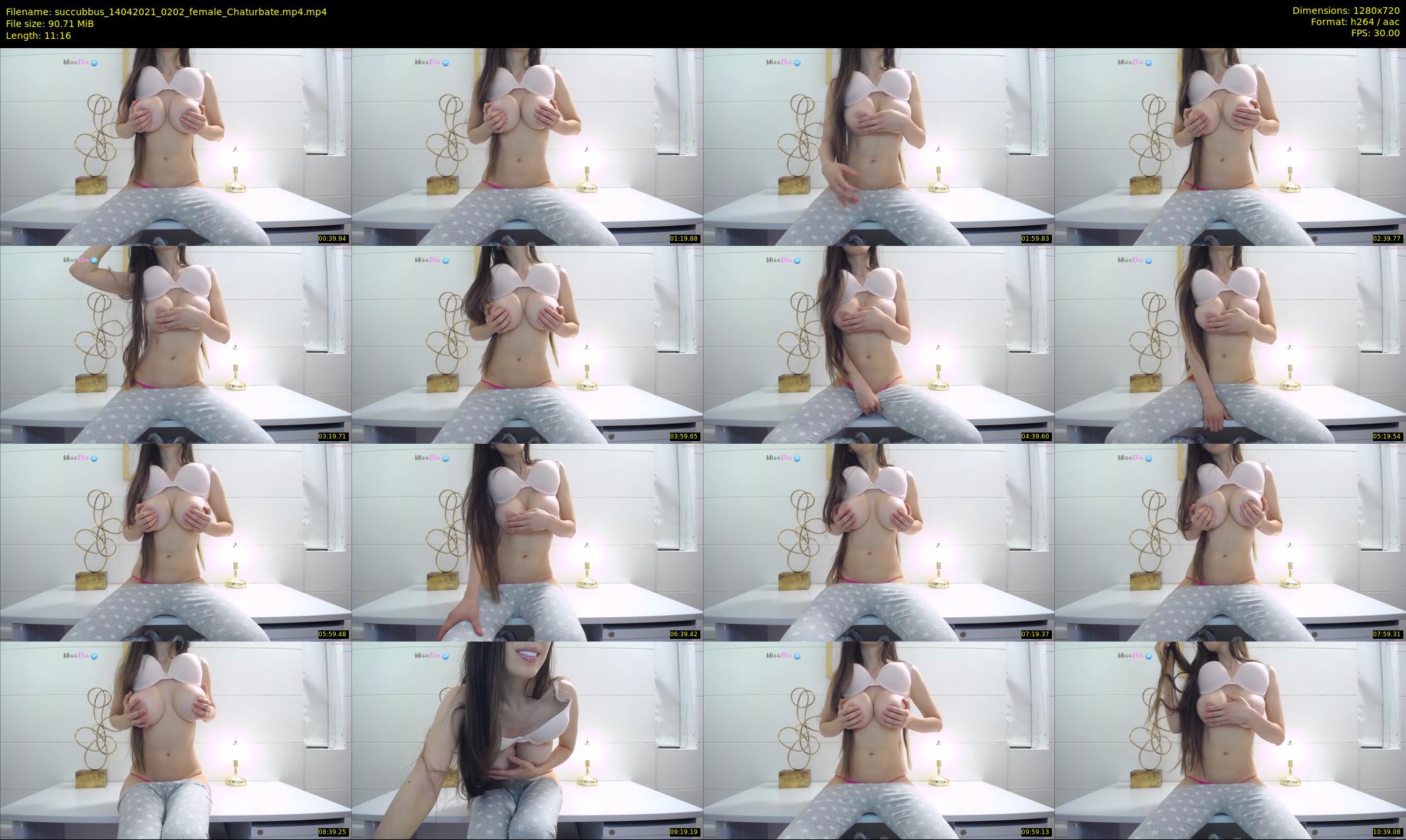 succubbus — 12 minute Chaturbate female cam show recording, 720p, Apr 14, 2021