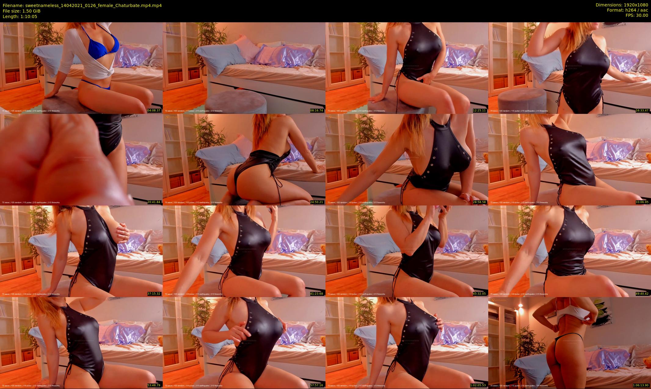 sweetnameless — 71 minute Chaturbate couple cam show recording, 1080p, Apr 14, 2021