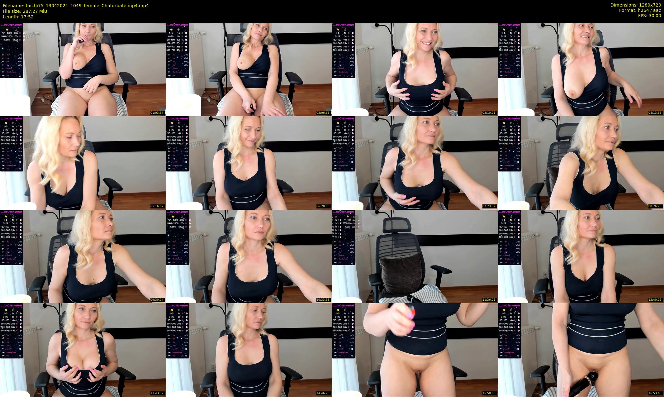 taichi75 — 18 minute Chaturbate female cam show recording, 720p, Apr 13, 2021