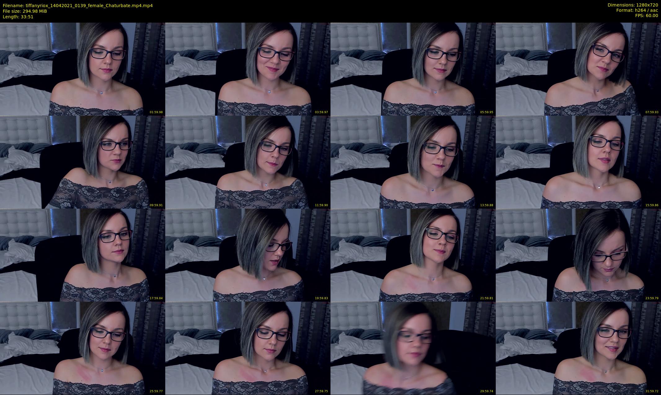 tiffanyriox — 34 minute Chaturbate female cam show recording, 720p, Apr 14, 2021
