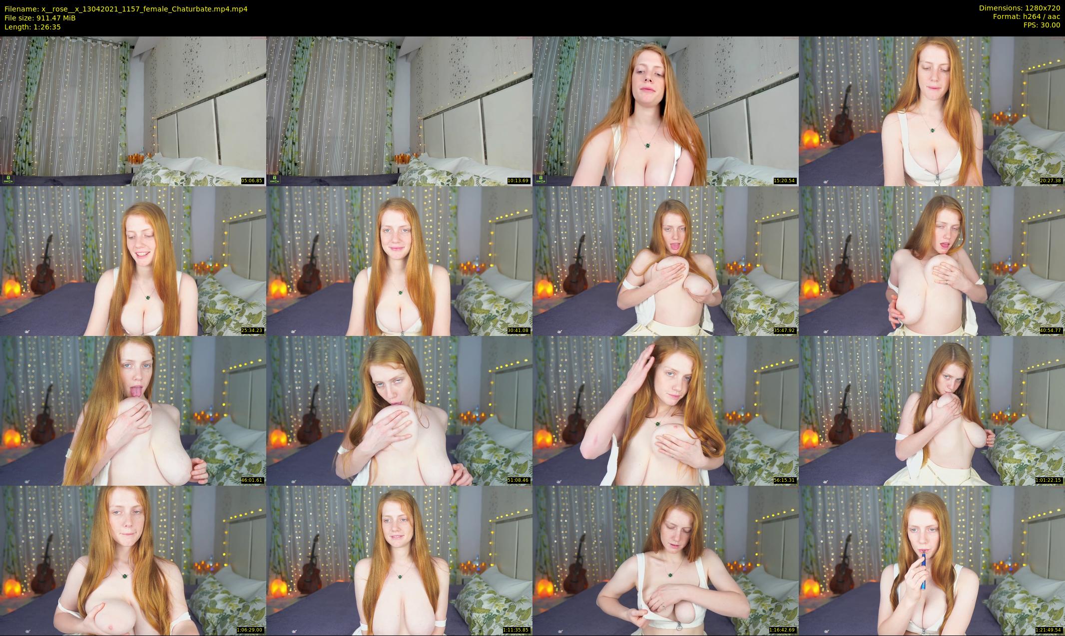 x__rose__x — 87 minute Chaturbate female cam show recording, 720p, Apr 13, 2021