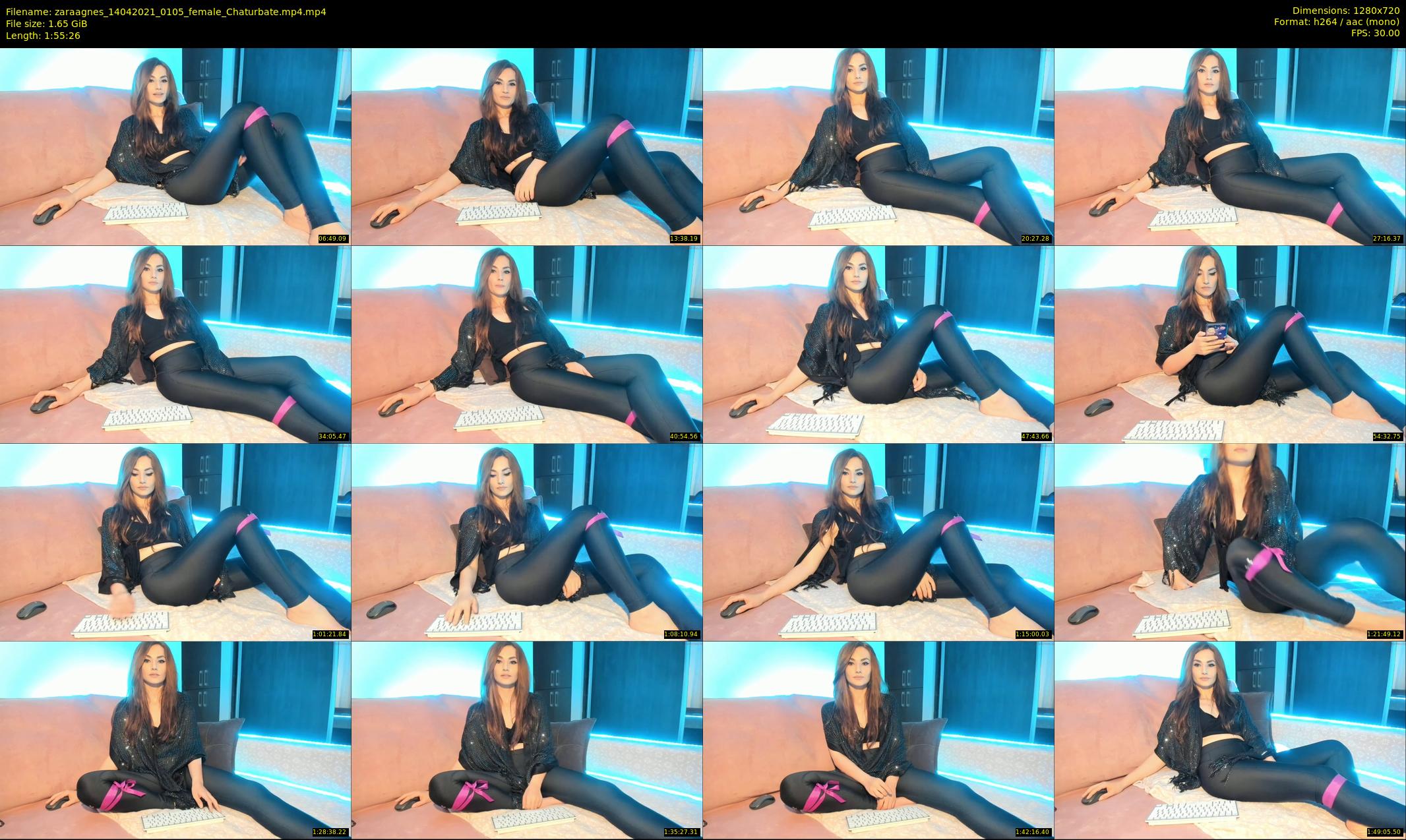 zaraagnes — 116 minute Chaturbate female cam show recording, 720p, Apr 14, 2021