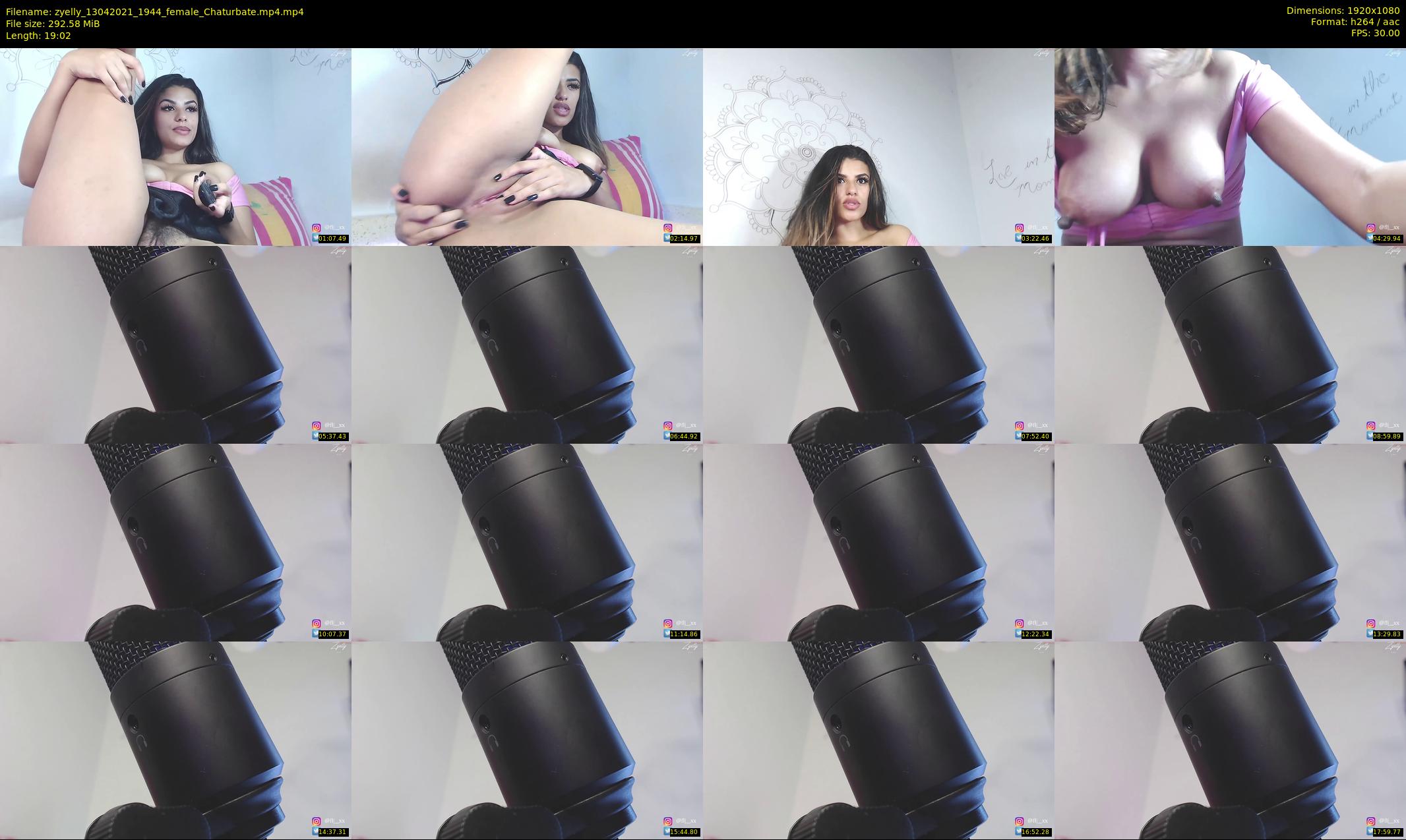 zyelly — 20 minute Chaturbate female cam show recording, 1080p, Apr 13, 2021