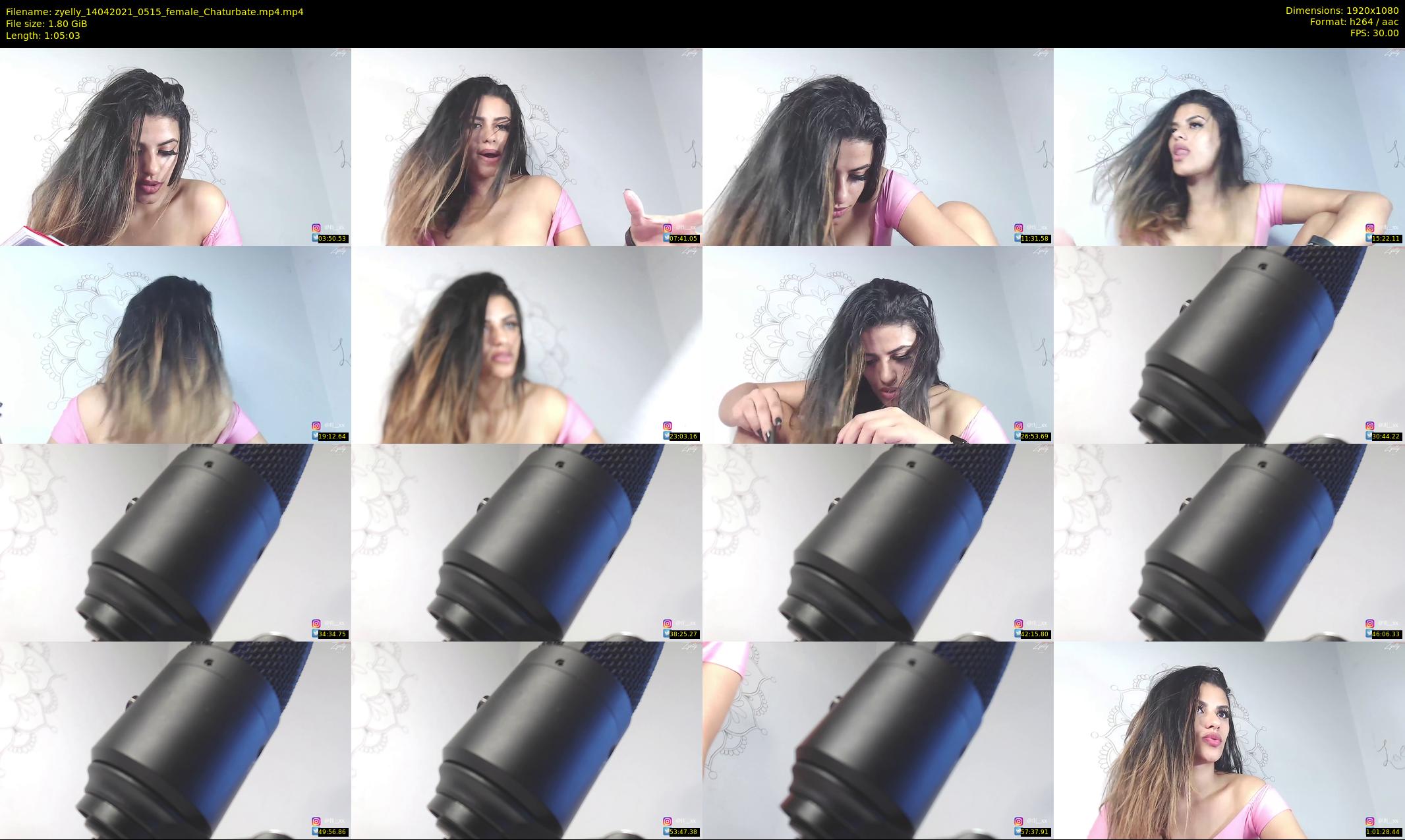 zyelly — 66 minute Chaturbate female cam show recording, 1080p, Apr 14, 2021