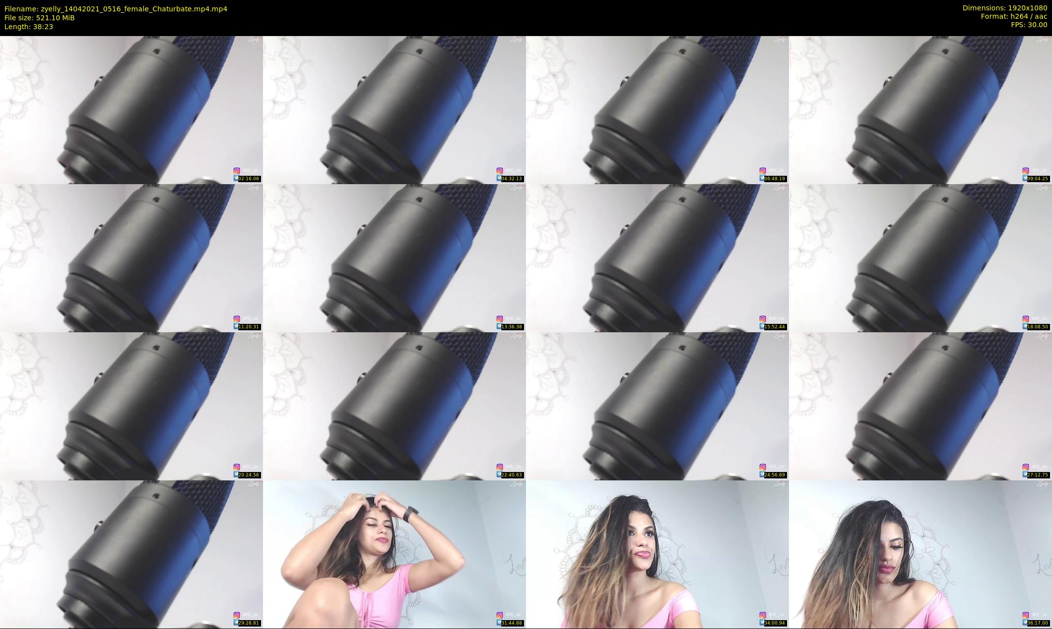 zyelly — 39 minute Chaturbate female cam show recording, 1080p, Apr 14, 2021