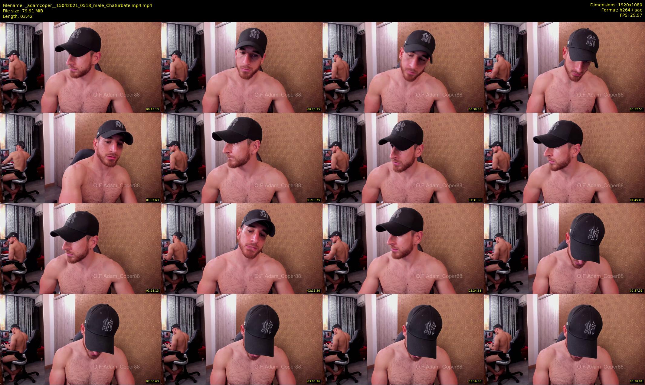 _adamcoper_ — 4 minute Chaturbate male cam show recording, 1080p, Apr 15, 2021