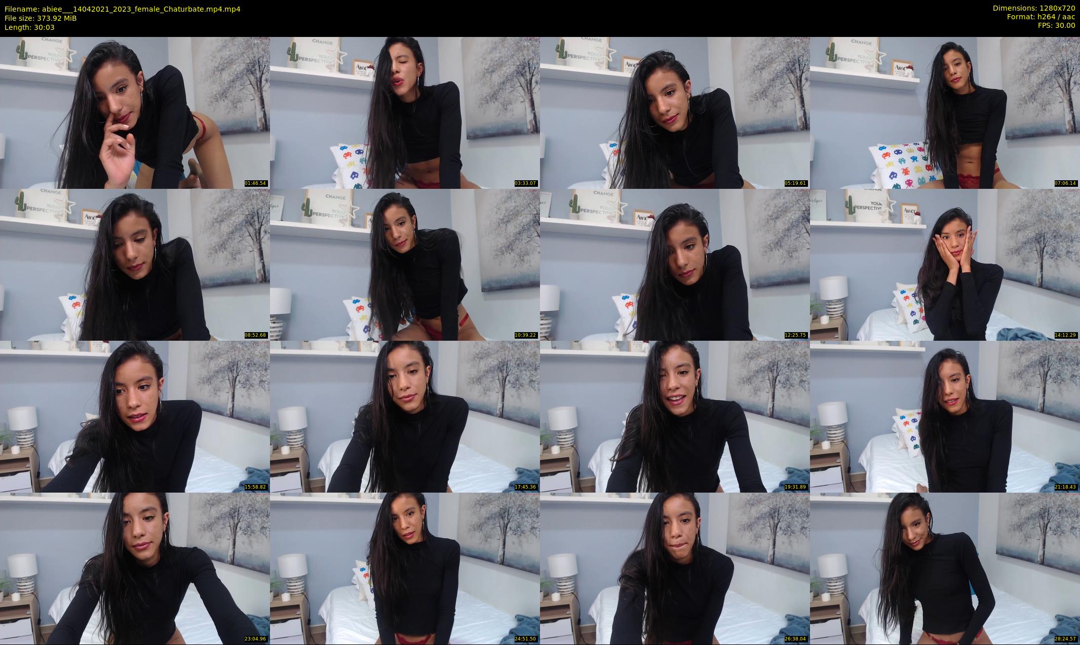 abiee__ — 31 minute Chaturbate female cam show recording, 720p, Apr 14, 2021