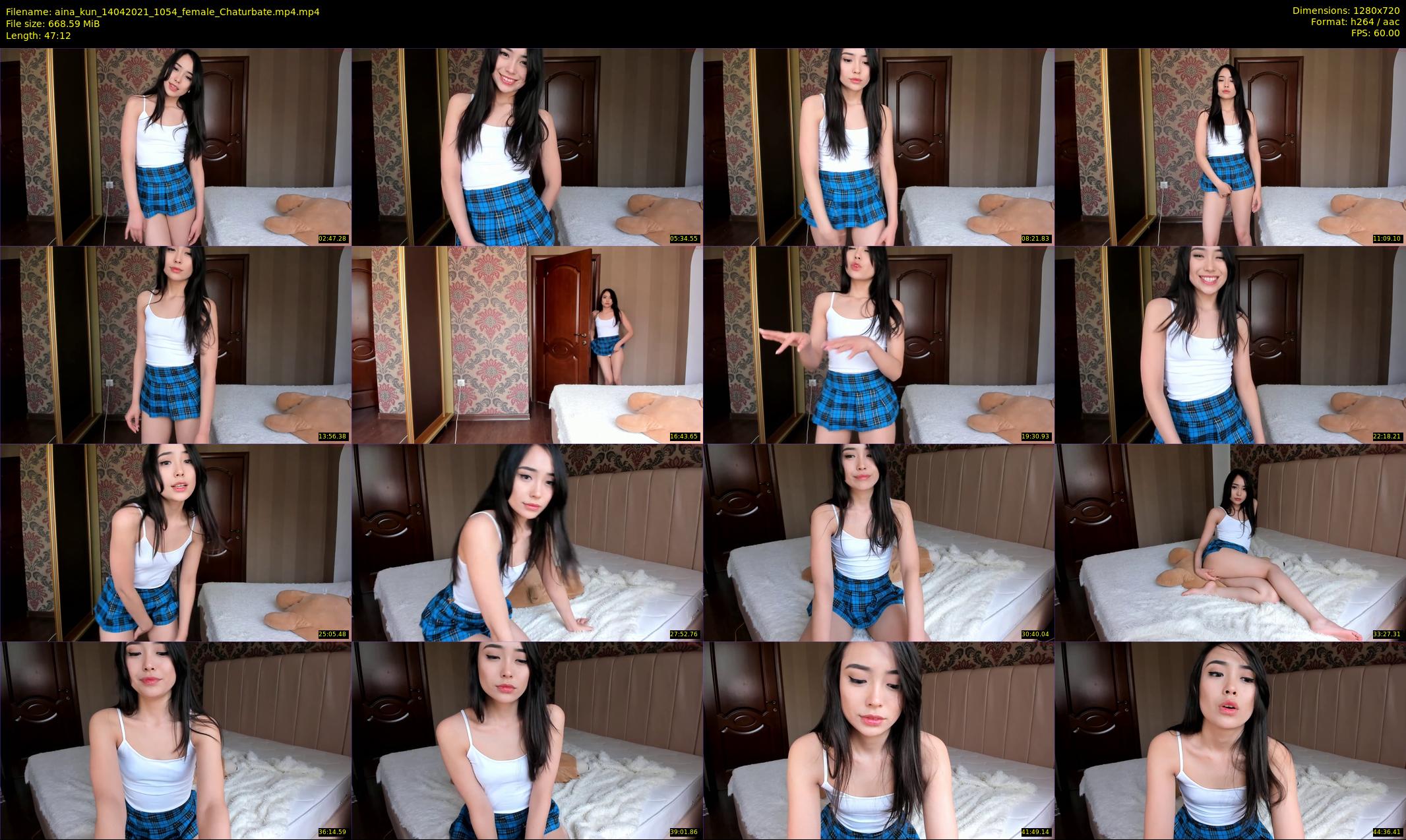 aina_kun — 48 minute Chaturbate female cam show recording, 720p, Apr 14, 2021