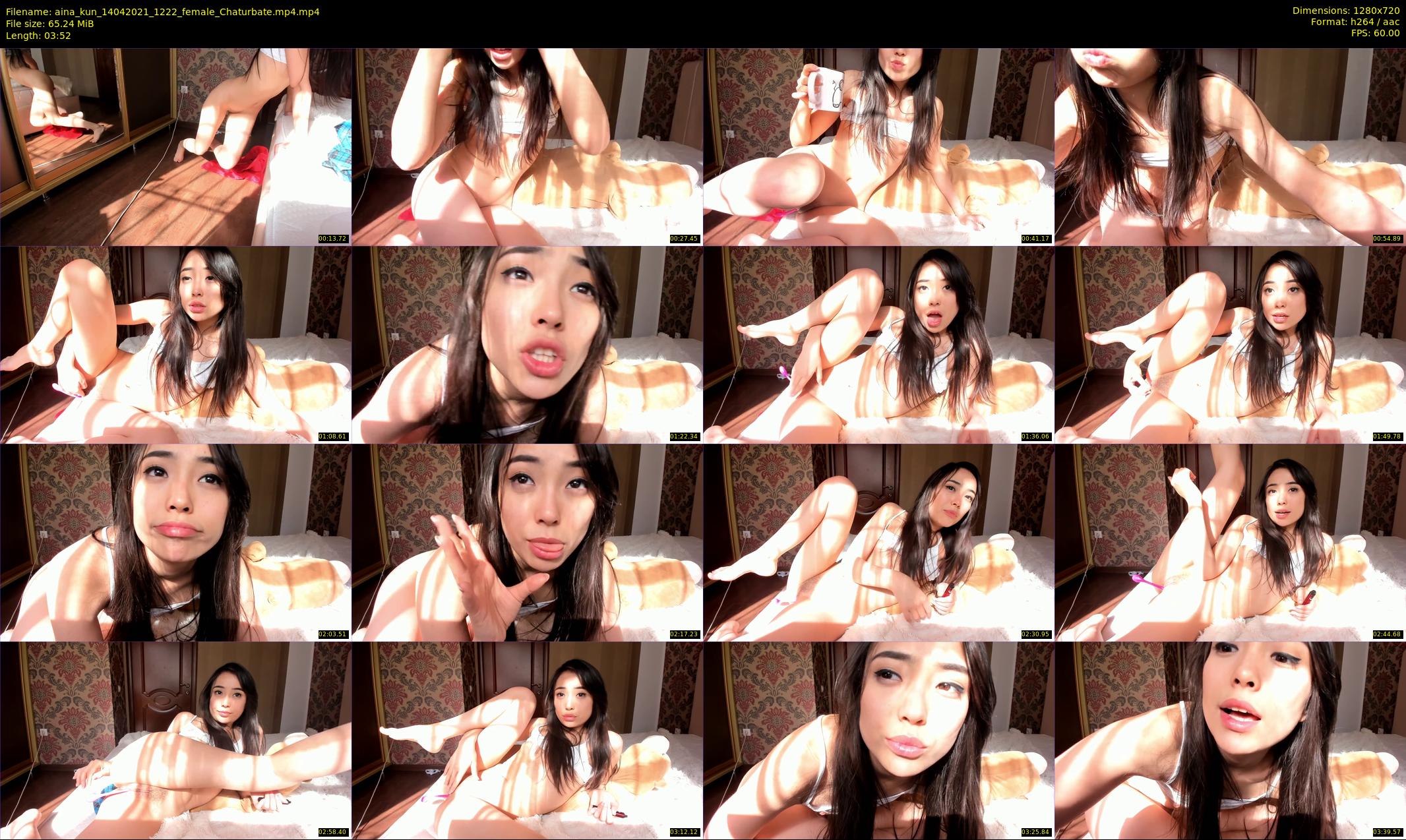 aina_kun — 4 minute Chaturbate female cam show recording, 720p, Apr 14, 2021