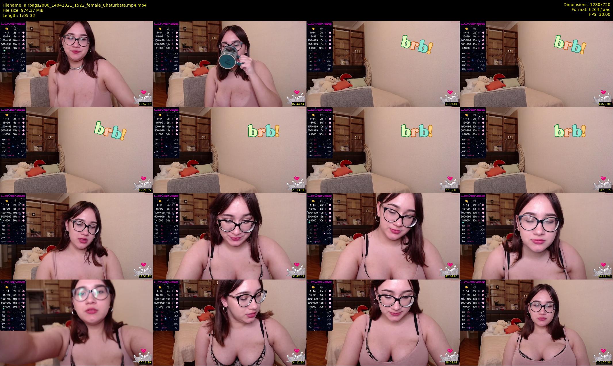 airbags2000 — 66 minute Chaturbate female cam show recording, 720p, Apr 14, 2021