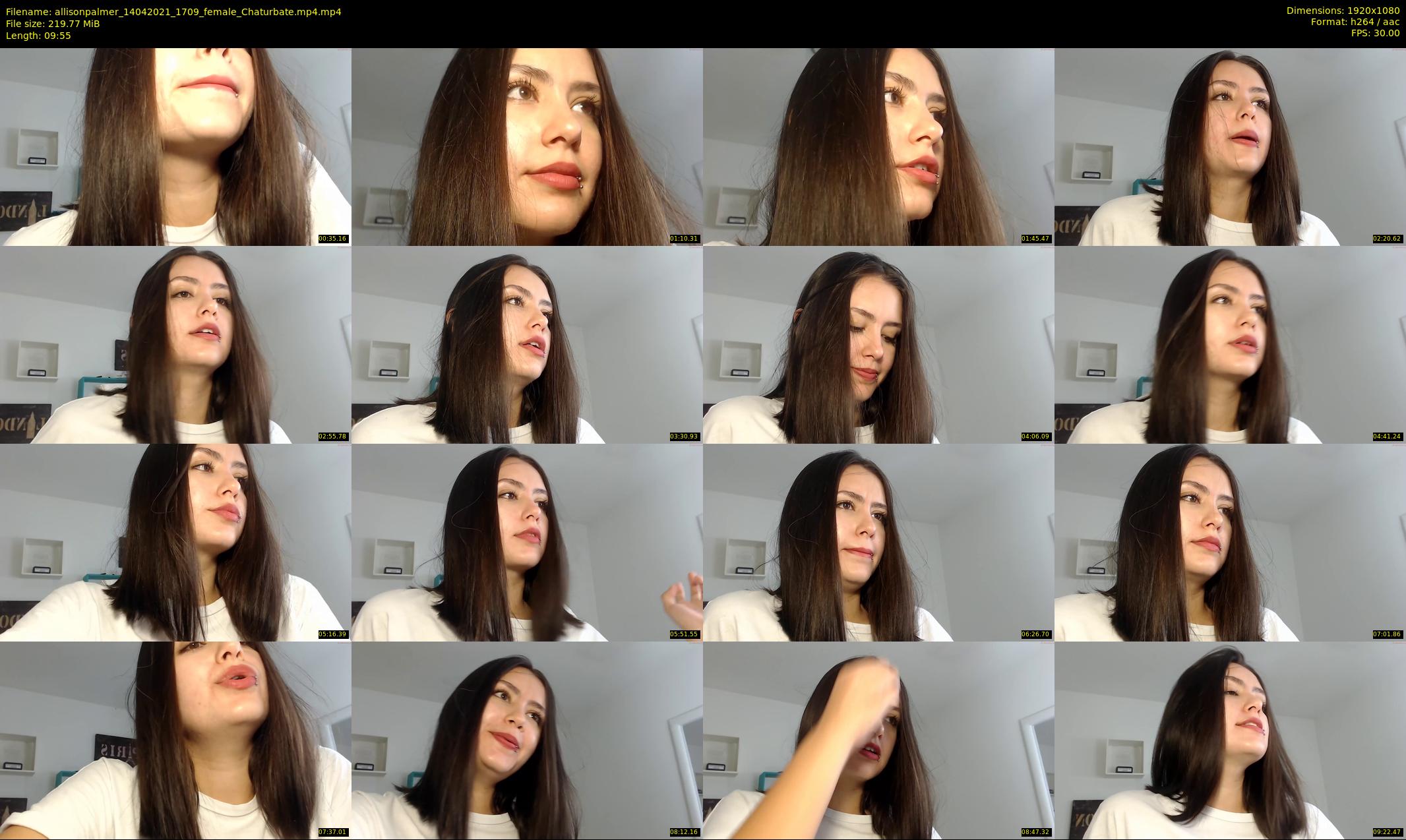 allisonpalmer — 10 minute Chaturbate female cam show recording, 1080p, Apr 14, 2021