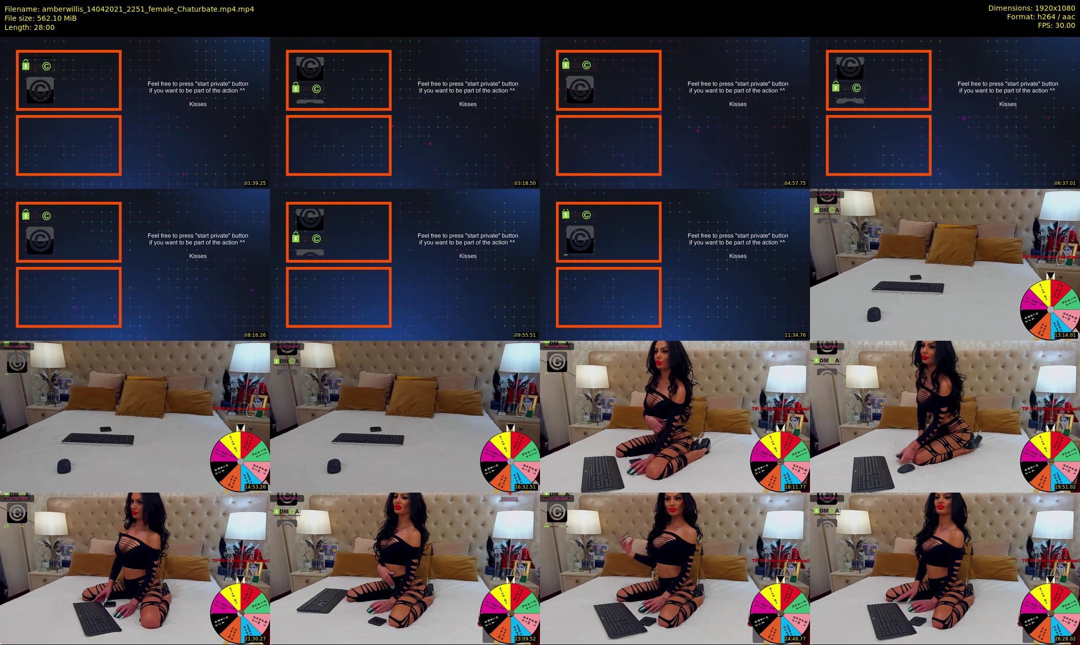 amberwillis — 28 minute Chaturbate female cam show recording, 1080p, Apr 14, 2021