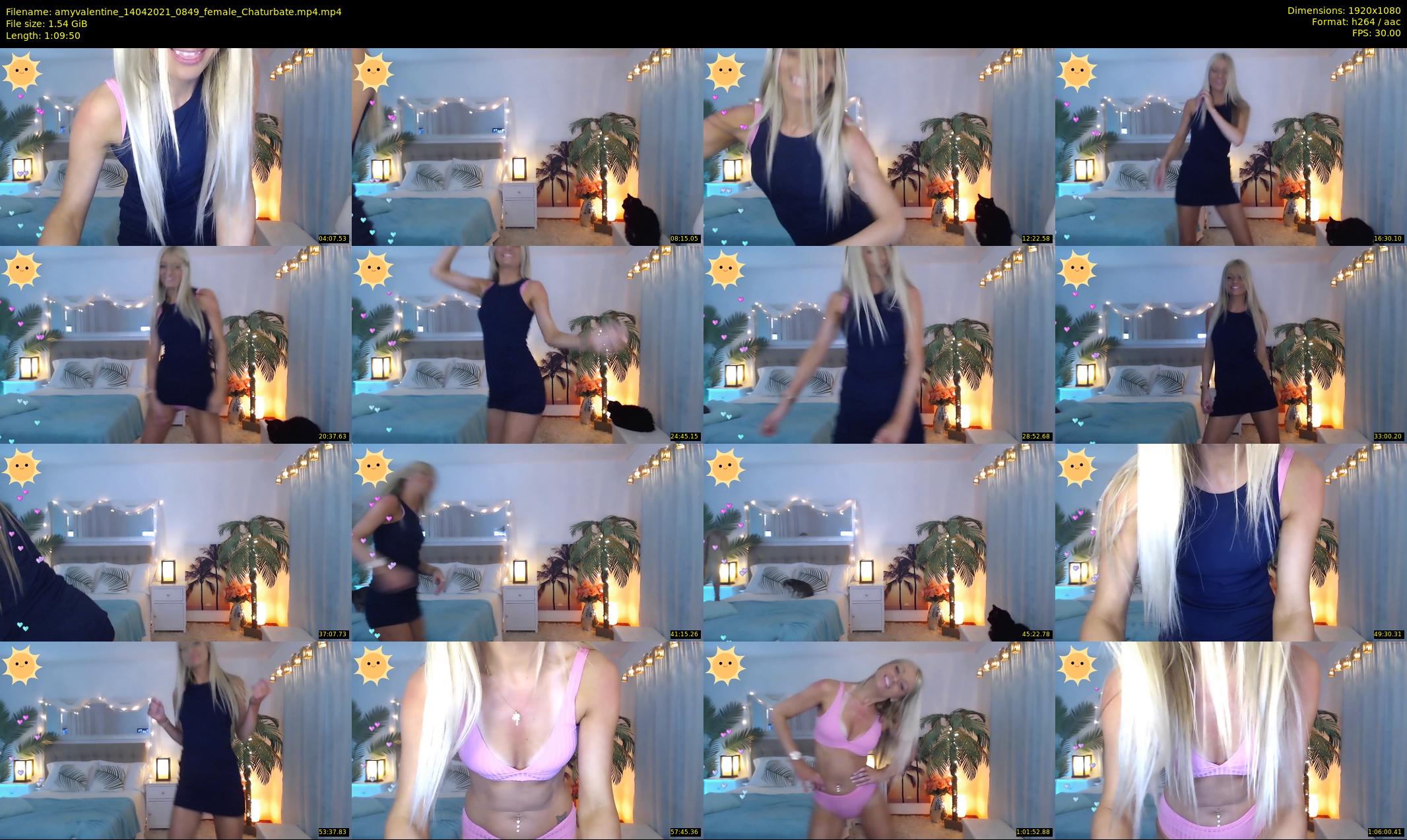 amyvalentine — 70 minute Chaturbate female cam show recording, 1080p, Apr 14, 2021