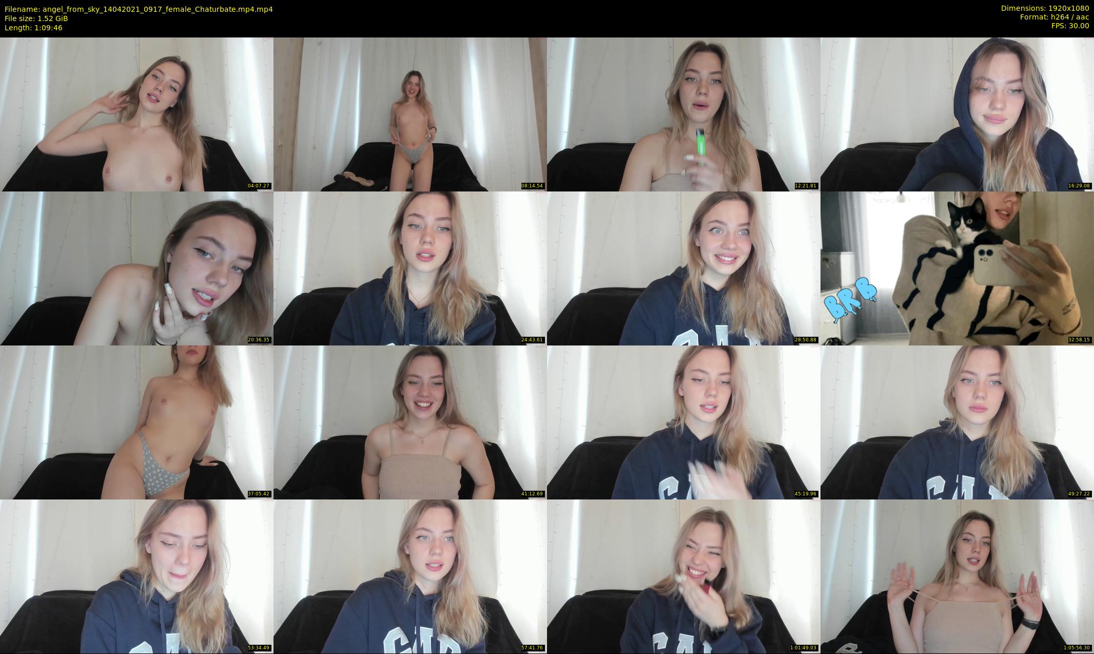 angel_from_sky — 70 minute Chaturbate female cam show recording, 1080p, Apr 14, 2021
