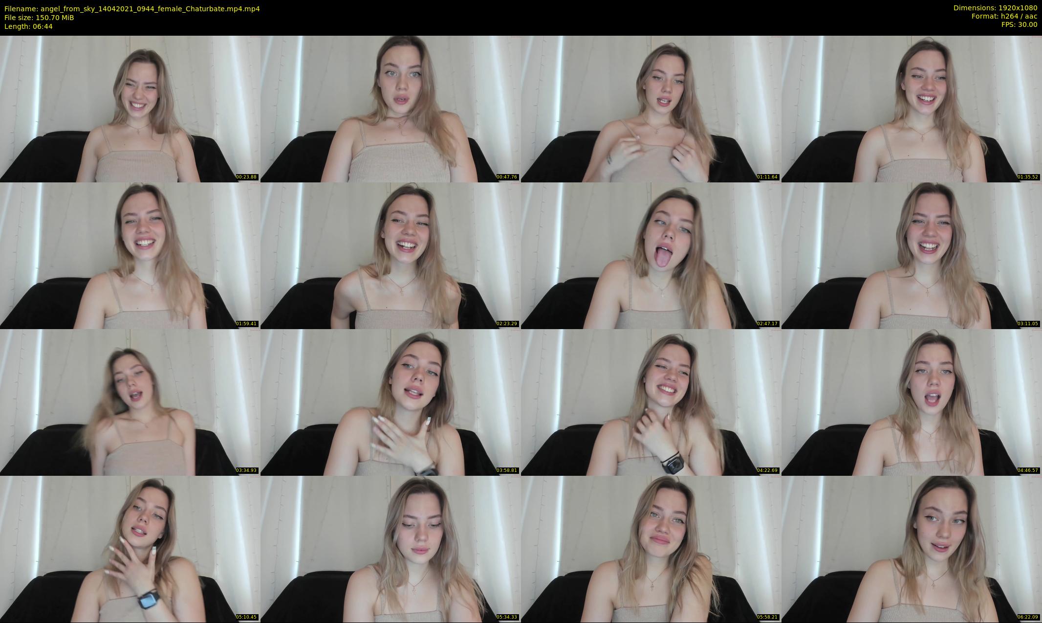angel_from_sky — 7 minute Chaturbate female cam show recording, 1080p, Apr 14, 2021