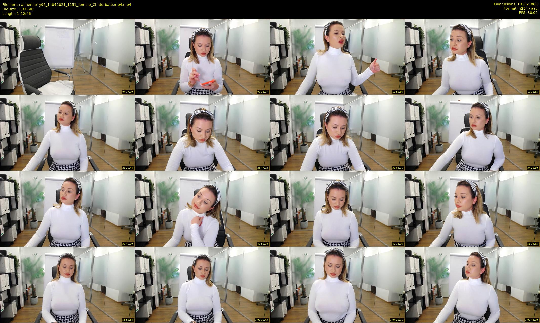 annemarry96 — 73 minute Chaturbate female cam show recording, 1080p, Apr 14, 2021