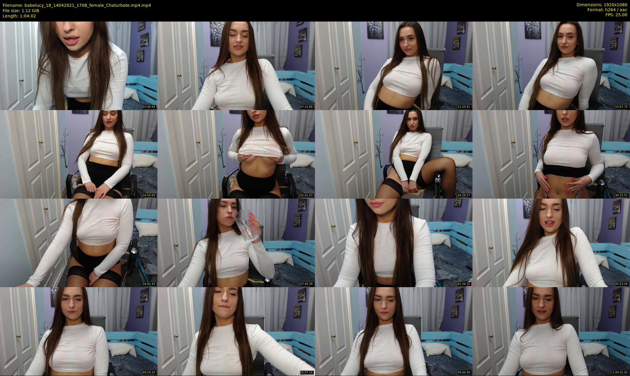 babelucy_18 — 65 minute Chaturbate female cam show recording, 1080p, Apr 14, 2021