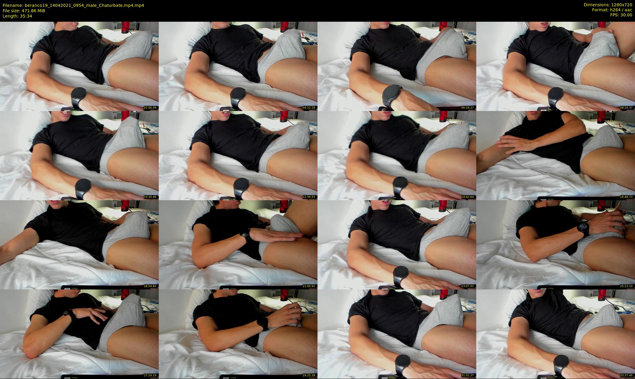 beranco19 — 36 minute Chaturbate male cam show recording, 720p, Apr 14, 2021