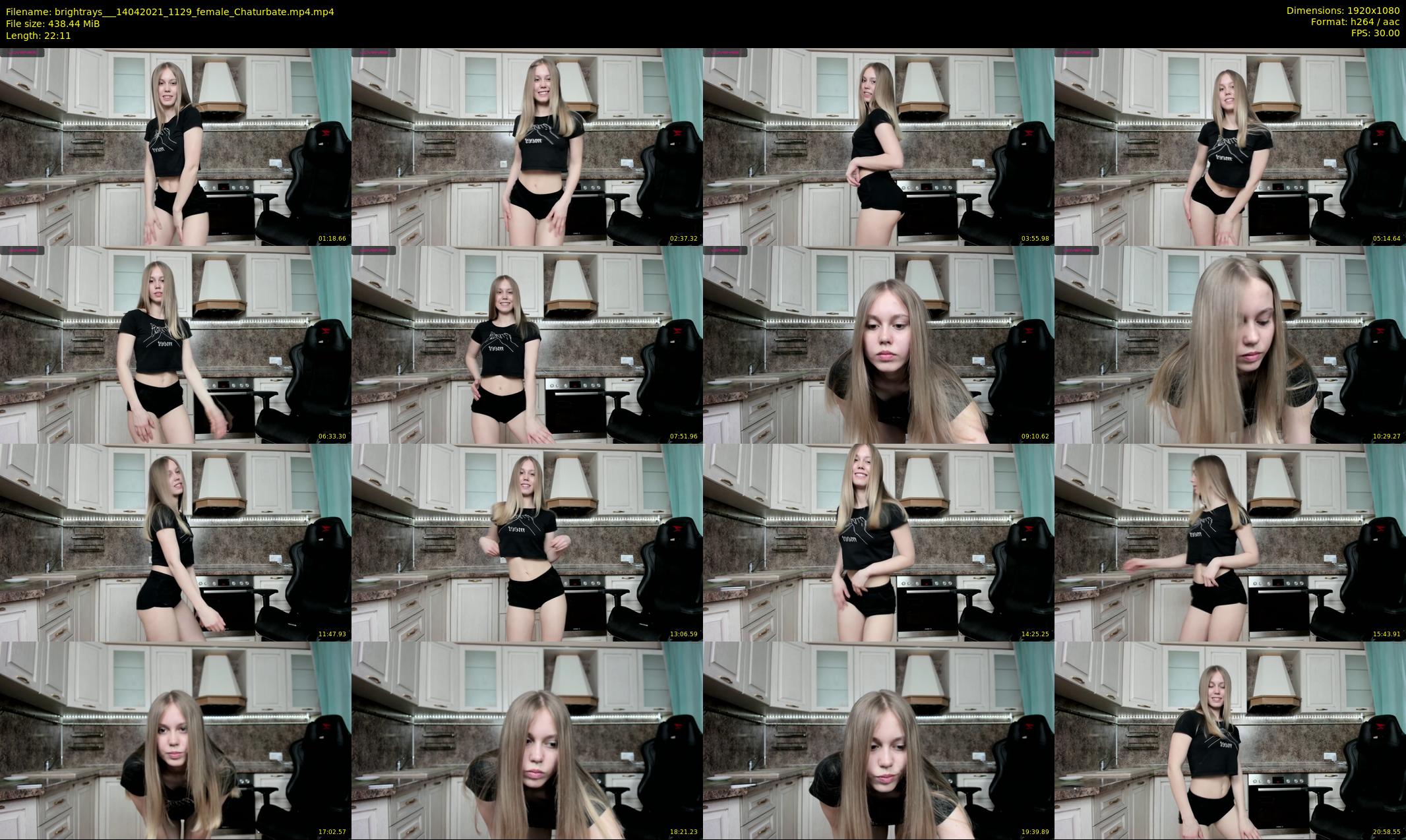 brightrays__ — 23 minute Chaturbate female cam show recording, 1080p, Apr 14, 2021