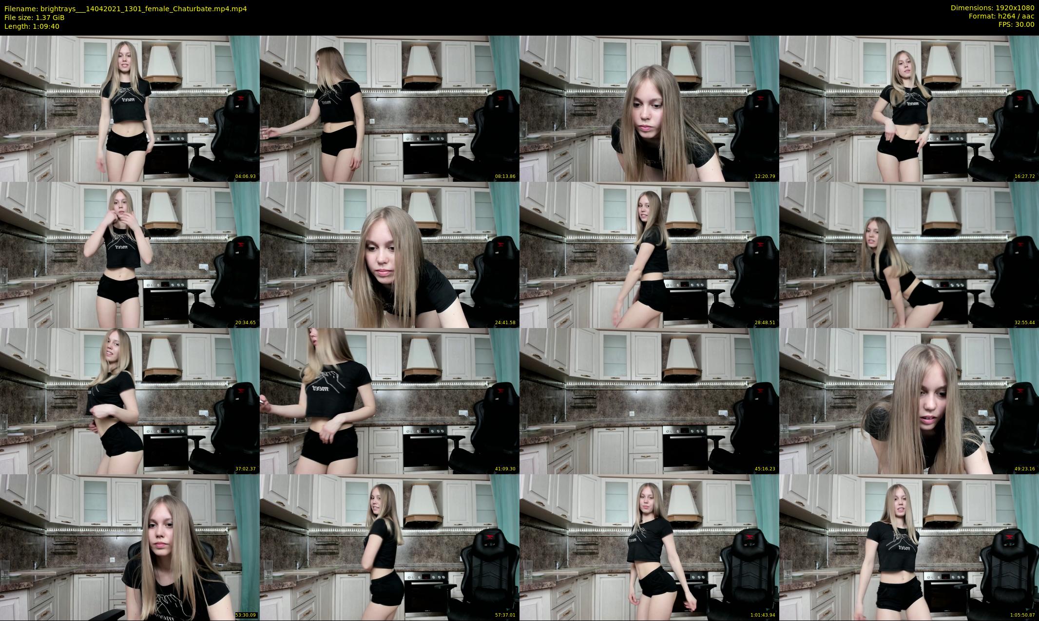 brightrays__ — 70 minute Chaturbate female cam show recording, 1080p, Apr 14, 2021