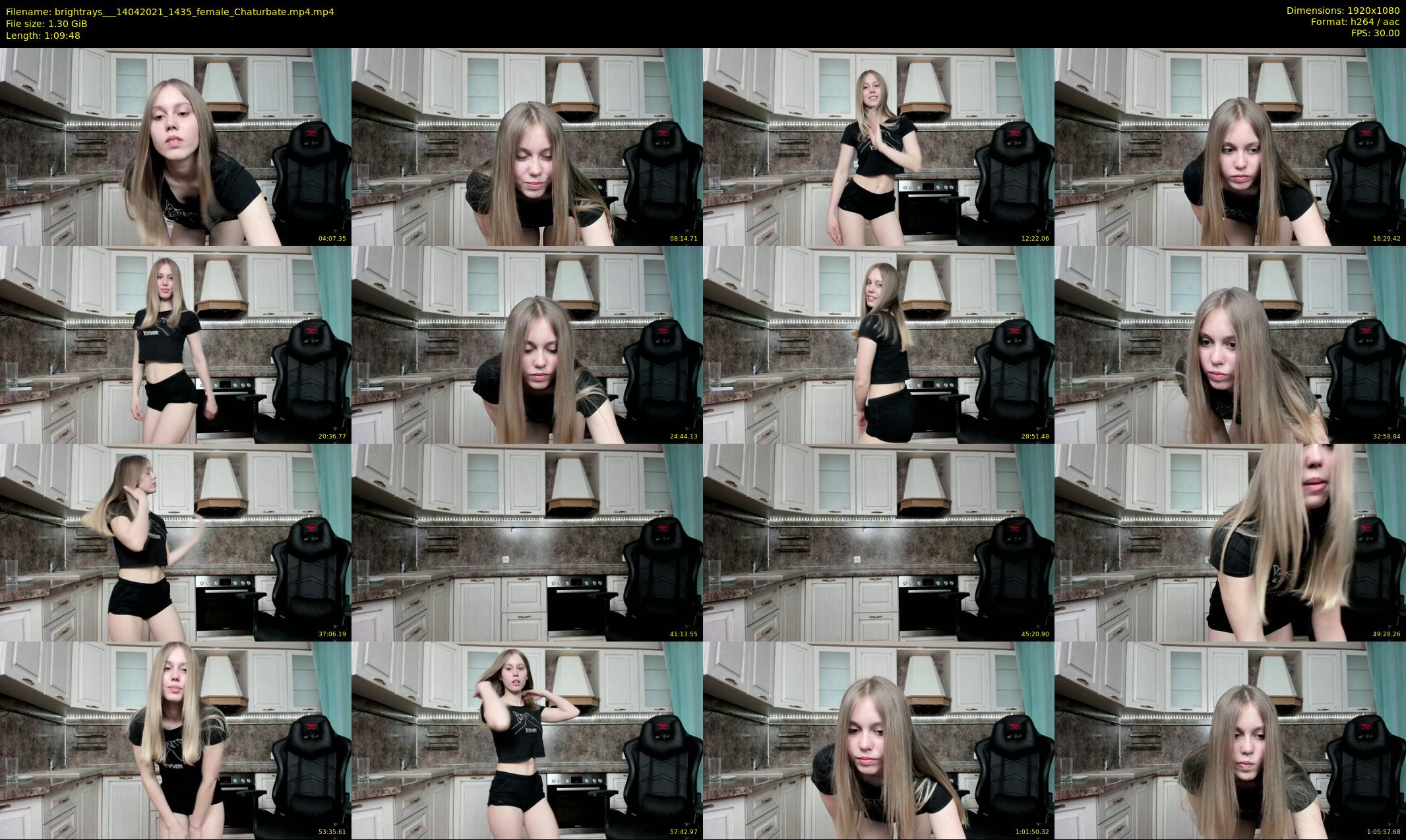 brightrays__ — 70 minute Chaturbate female cam show recording, 1080p, Apr 14, 2021