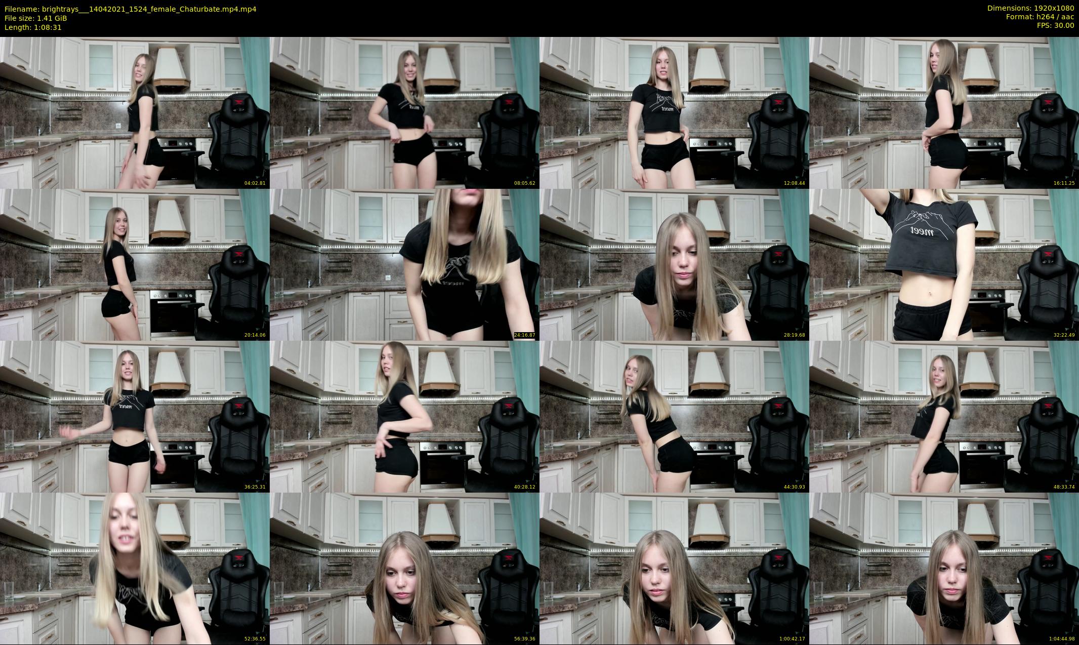 brightrays__ — 69 minute Chaturbate female cam show recording, 1080p, Apr 14, 2021