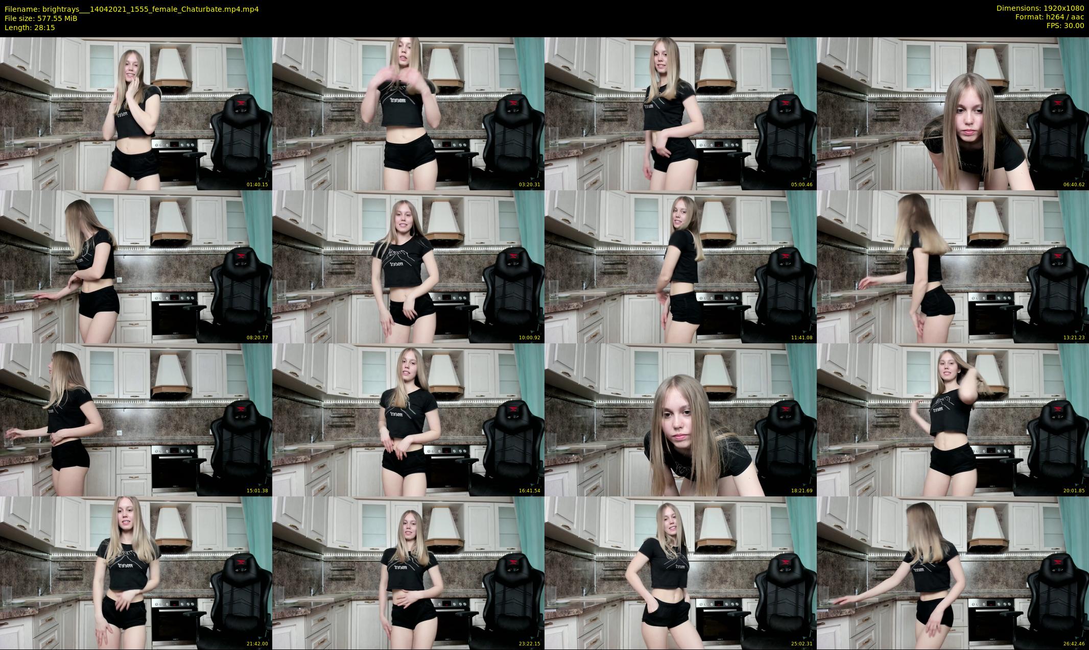 brightrays__ — 29 minute Chaturbate female cam show recording, 1080p, Apr 14, 2021