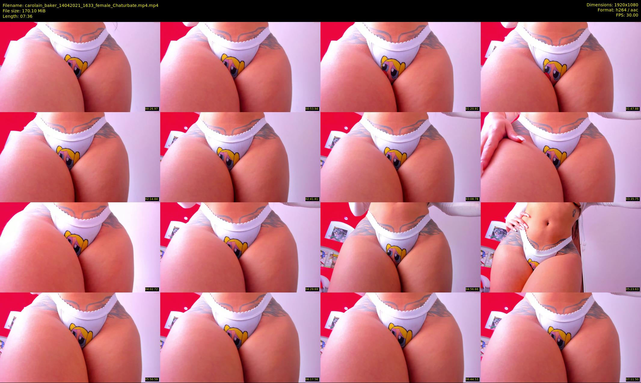 carolain_baker — 8 minute Chaturbate female cam show recording, 1080p, Apr 14, 2021