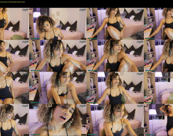 curlydoll1 — 25 minute Chaturbate female cam show recording, 720p, Apr 15, 2021