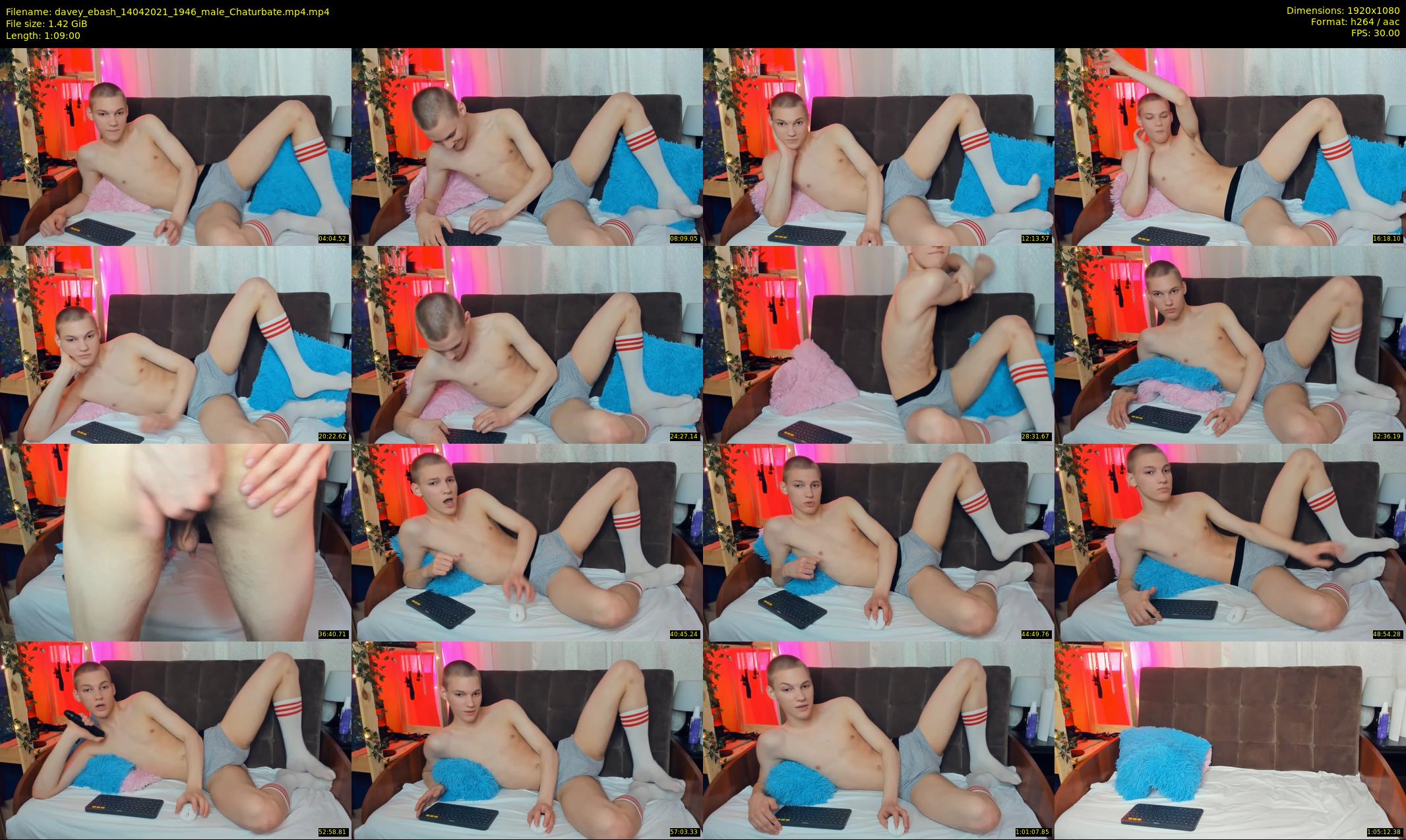 davey_ebash — 69 minute Chaturbate male cam show recording, 1080p, Apr 14, 2021