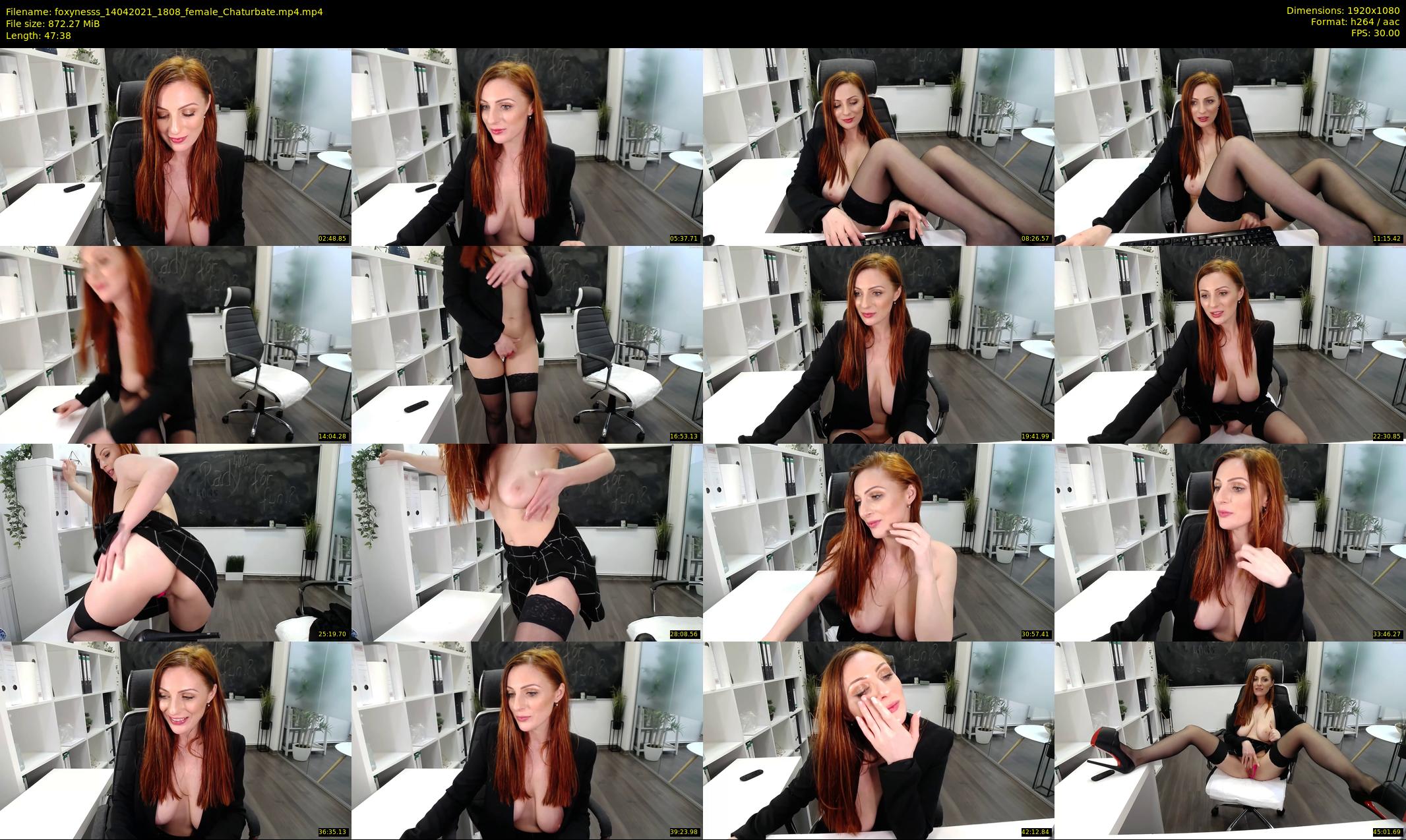 foxynesss — 48 minute Chaturbate female cam show recording, 1080p, Apr 14, 2021