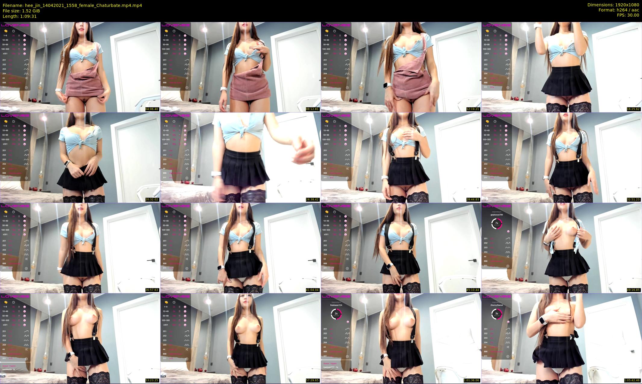 hee_jin — 70 minute Chaturbate female cam show recording, 1080p, Apr 14, 2021