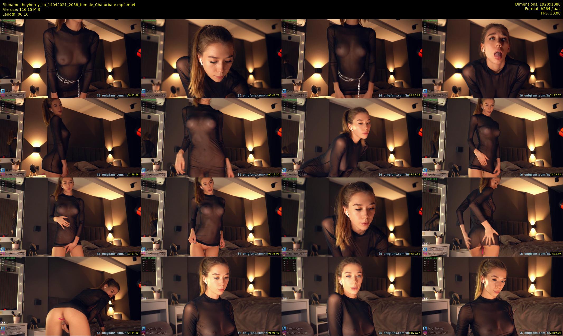 heyhorny_cb — 7 minute Chaturbate couple cam show recording, 1080p, Apr 14, 2021