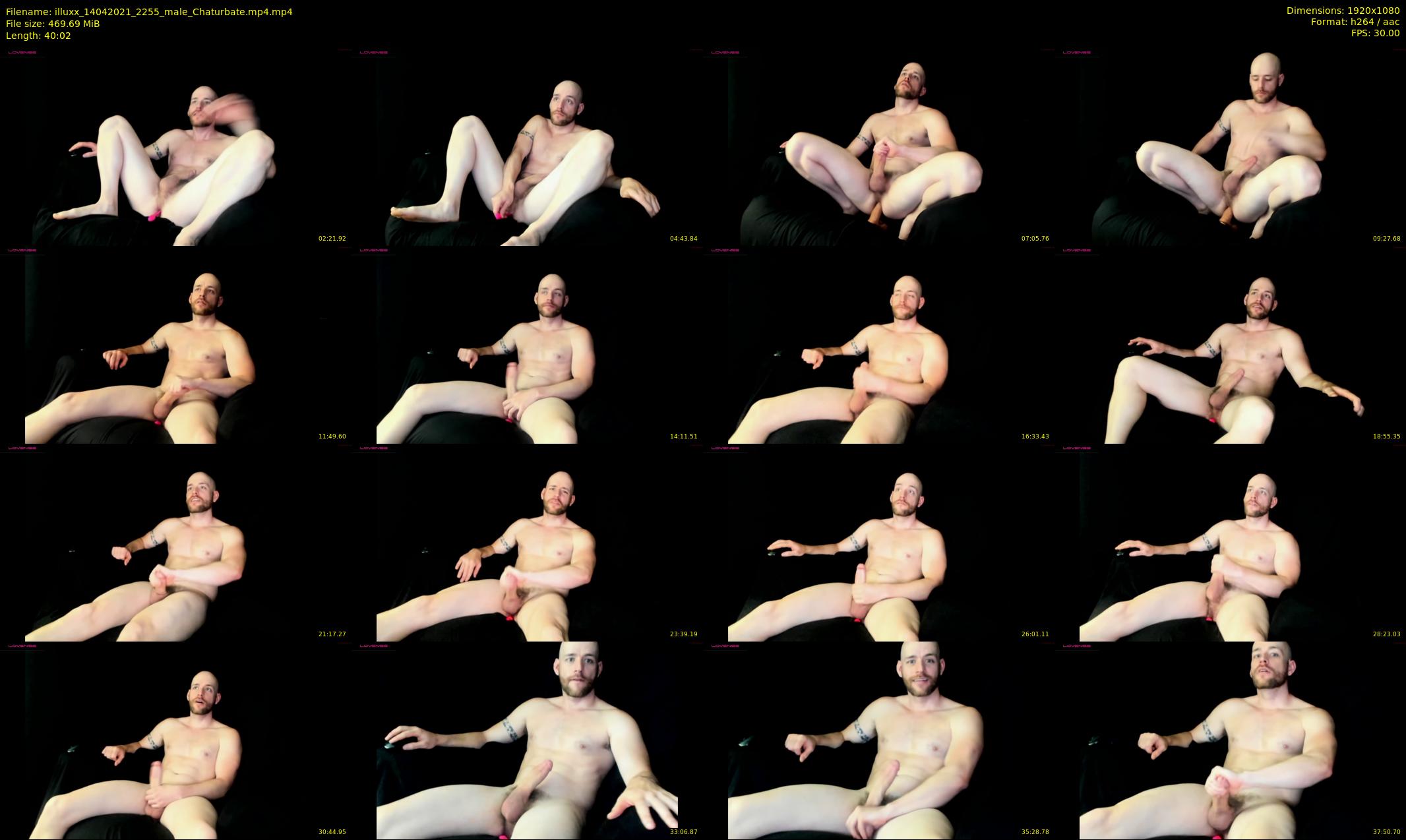 illuxx — 41 minute Chaturbate male cam show recording, 1080p, Apr 14, 2021
